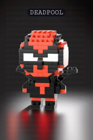 Deadpool Bricks Lego (Small)