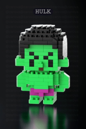 Hulk Bricks Lego (Small)