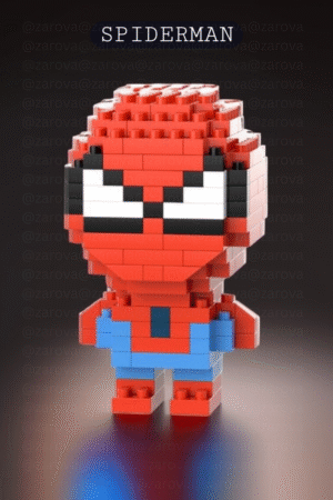 Spiderman Bricks Lego (Small)