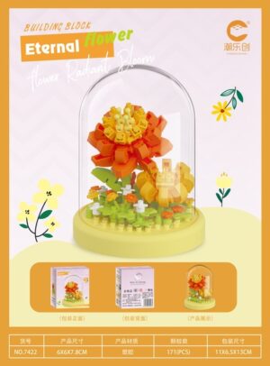 Eternal Flower Lego (Marigold)