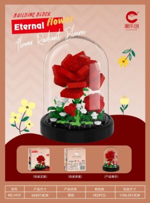 Eternal Flower Lego (Rose)