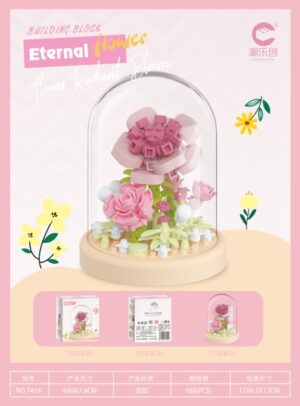 Eternal Flower Lego (Peony)