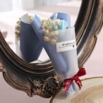 Blue rose BabyBreath