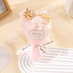 L pink carnations