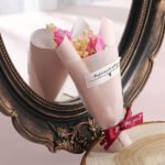 Pink rose BabyBreath
